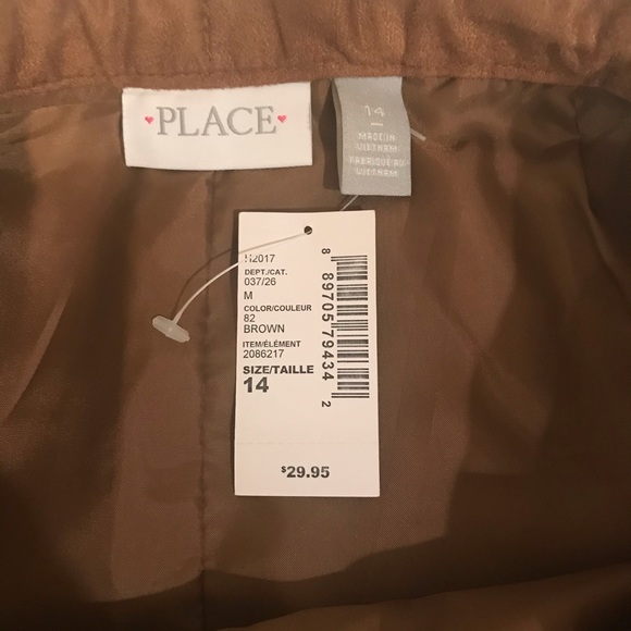 Faux suede buttoned skirt - Picture 5 of 5